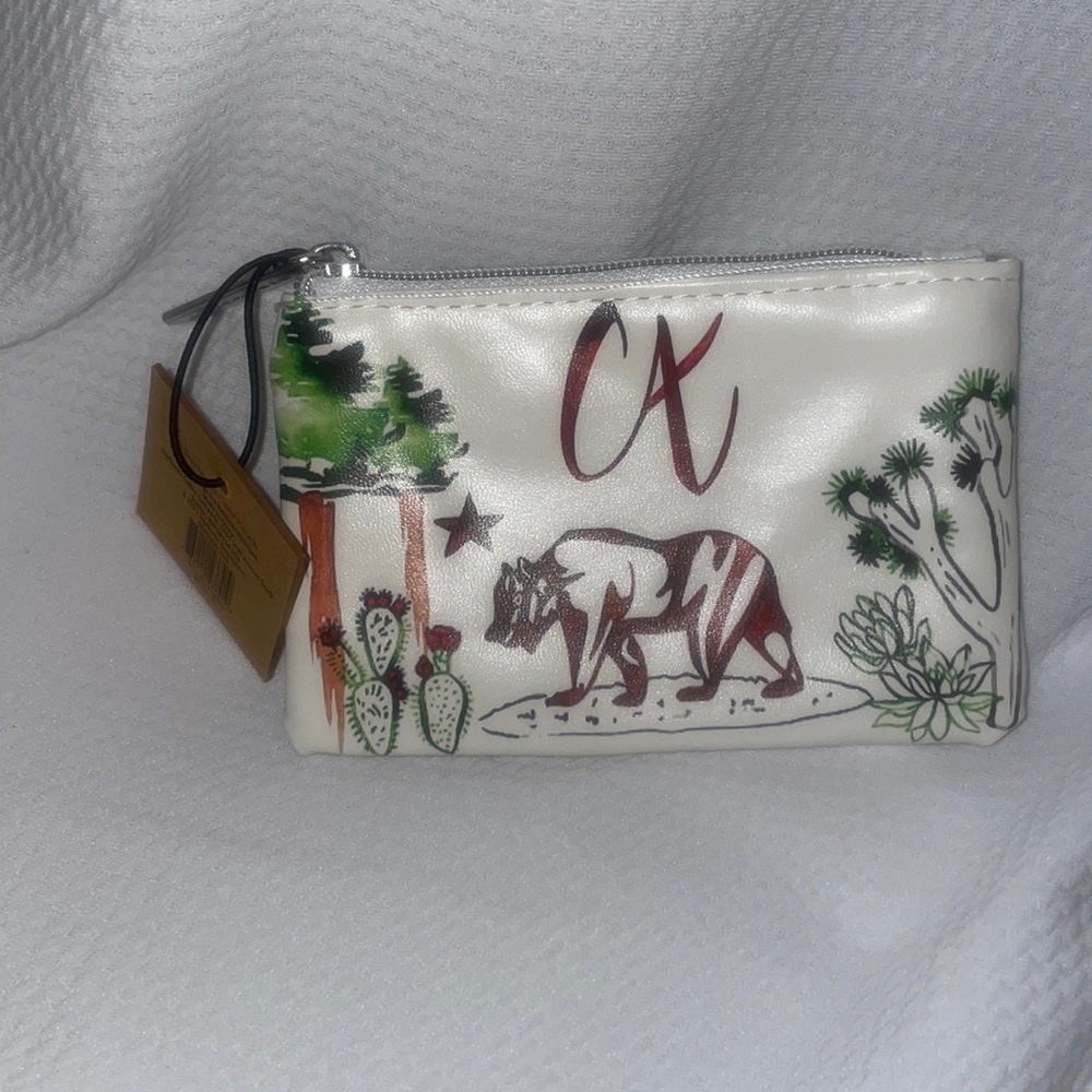 🆕💜 Starbucks California Zipper Card Pouch Coin Purse Gift Card Holder NWT